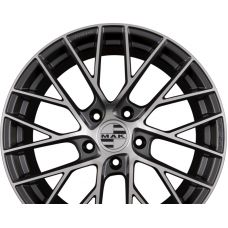 MAK MONACO Gun Metal Mirror Face R20 W8.5 PCD5x130 ET57 DIA71.6