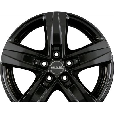 Диски MAK STONE 5 Gloss Black R15 W6.5 PCD5x118 ET65 DIA71.1