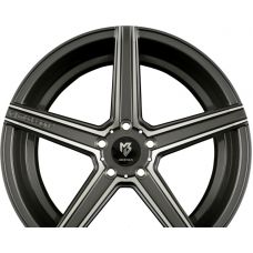 MB-DESIGN KV1 Glanzgrau Poliert R22 W10 PCD5x114.3 ET35 DIA75