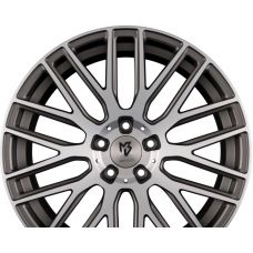 MB-DESIGN KV4 Mattgrau Poliert R20 W9 PCD5x114.3 ET40 DIA75