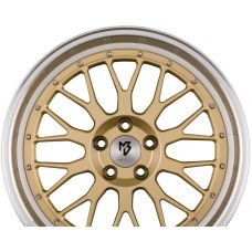 MB-DESIGN LV1 Gold Poliert GO4 R19 W8.5 PCD5x114.3 ET35 DIA75
