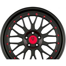 MB-DESIGN LV1 Mattschwarz R19 W8.5 PCD5x112 ET35 DIA75