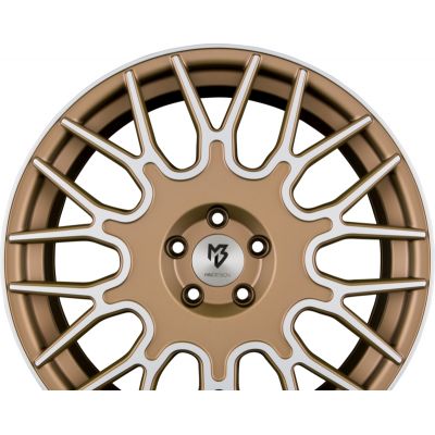 LV2 Bronze Hell Seidenmatt Gepulvert Konturen Poliert LV2 Bronze Hell Seidenmatt Gepulvert Konturen Poliert