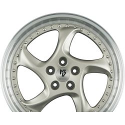 TURBO S Champagner Glanzend Lackiert Aussenbett Poliert