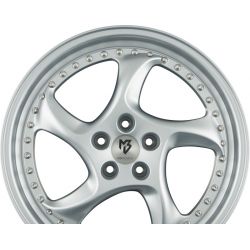 TURBO S Silber - Lichtsilber Glanzend Lackiert