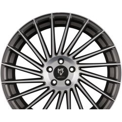 VR3 Mattgrau Poliert