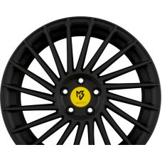 MB-DESIGN VR3 Schwarz Stumpfmatt R18 W7.5 PCD5x100 ET45 DIA67.1