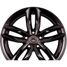 MEISTERWERK WHEELS MW08 Black Glossy (BK) R18 W8 PCD5x112 ET25 DIA66.6