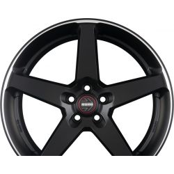 FIVE Black Matt Polished
