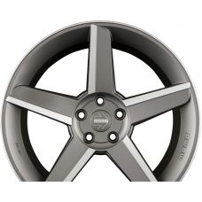 MOMO STEALTH Matt Anthracite Diamond Cut R19 W9.5 PCD5x110 ET42 DIA65.1
