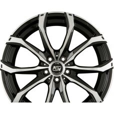 MSW MSW 48 Gloss Black Full Polished R19 W8 PCD5x114.3 ET40 DIA73.1