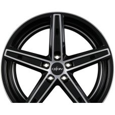 OXIGIN 18 CONCAVE Black Full Polish mit Hinterdrehung (BFPHD) R19 W7.5 PCD5x112 ET50 DIA66.6