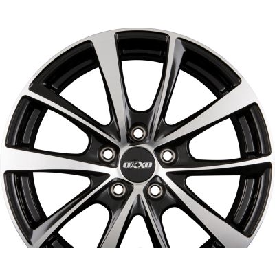 Диски OXXO VIDORRA (OX18) BLACK - Black Polished R18 W8 PCD5x108 ET48 DIA67.1