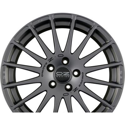 Диски OZ SUPERTURISMO GT Grigio Corsa + Black Lettering R17 W7.5 PCD5x112 ET35 DIA75