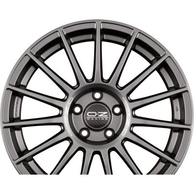 Диски OZ SUPERTURISMO LM Matt Graphite + Silver Lettering R19 W8.5 PCD5x112 ET38 DIA75