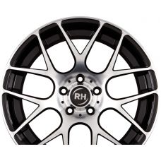 RH ALURAD NBU RACE Schwarz voll poliert R19 W8.5 PCD5x112 ET45 DIA72.6