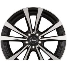 RIAL M12 Diamant-Schwarz Frontpoliert R18 W7.5 PCD5x112 ET33 DIA66.6