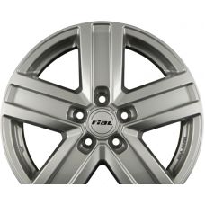 RIAL TRANSPORTER Polar-Silber R17 W7 PCD5x130 ET66 DIA89.1