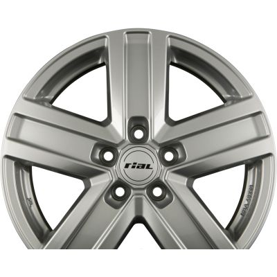Диски RIAL TRANSPORTER Polar-Silber R17 W7 PCD5x130 ET66 DIA89.1