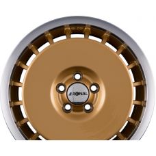 RONAL R50 AERO Racing Gold Hornpoliert R16 W7.5 PCD5x100 ET38 DIA68