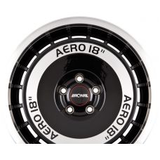 RONAL R50 AERO Schwarz Frontkopiert R16 W7.5 PCD5x112 ET50 DIA76