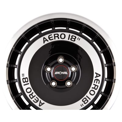 Диски RONAL R50 AERO Schwarz Frontkopiert R16 W7.5 PCD5x100 ET38 DIA68