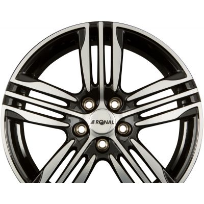 Диски RONAL R57 Schwarz-Frontkopiert R19 W7.5 PCD5x112 ET40 DIA76