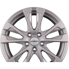 RONAL R61 Kristallsilber-Matt R17 W7.5 PCD5x112 ET40 DIA66.5