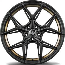 seventy9 SCF-B BGGIL - Black Matt Gold Inner Lip R18 W8 PCD5x112 ET35 DIA66.6