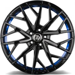 SV-C BGBIL - Black glossy blue inner lip