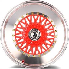 seventy9 SV-F Red LP - Red Lip Polished R17 W8 PCD5x112/114.3 ET30 DIA72.6