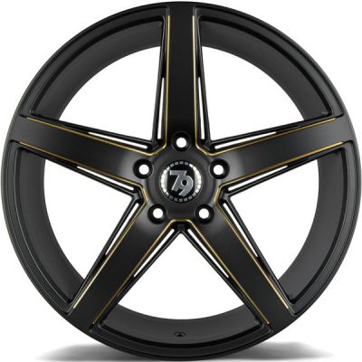 SV-N BGGR - black matt milled gold SV-N BGGR - black matt milled gold