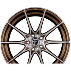 TOMASON TN25 SUPERLIGHT Mattbronze Polished R19 W8.5 PCD5x108 ET45 DIA72.6
