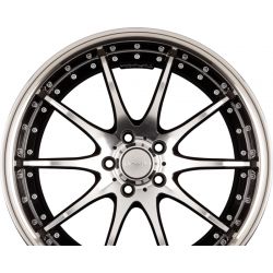 TN8 Hyperblack Diamond Polished with Steel Lip