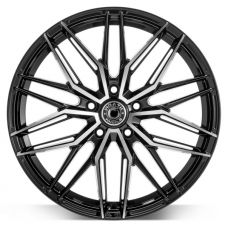 Wrath Wheels WF-9 BP - Black polished R18 W9.5 PCD5x120 ET40 DIA74.1
