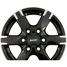 ALUTEC TITAN Diamant-Schwarz Frontpoliert R16 W7 PCD6x130 ET55 DIA84.1
