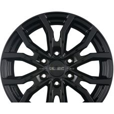 DEZENT KC BLACK - Schwarz R17 W8 PCD6x114.3 ET30 DIA66.1