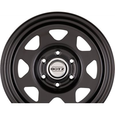 Диски DOTZ DAKAR DARK Matt Black - Offroad Stahlfelge R16 W7 PCD6x139.7 ET36 DIA106.1