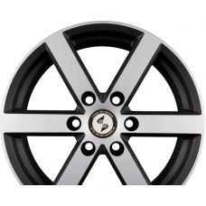 ETA BETA ROBUS Black Matt Full Polished R18 W8 PCD6x114.3 ET45 DIA66.1