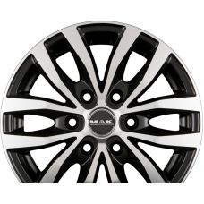 MAK LOAD 6 Ice Black R16 W6.5 PCD6x139.7 ET20 DIA106.1
