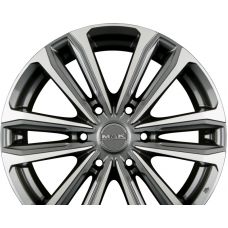 MAK SAFARI 6 Gun Metal Mirror Face R20 W8.5 PCD6x114.3 ET45 DIA66.1