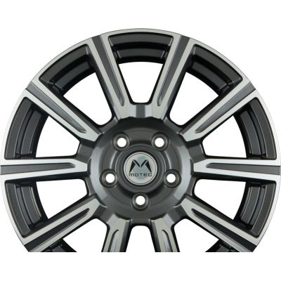 Диски MOTEC WM1-VANTASTIC Grau Poliert R18 W7.5 PCD6x130 ET47 DIA84.1