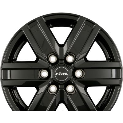 Диски RIAL TRANSPORTER Diamant-Schwarz R17 W7 PCD6x139.7 ET57 DIA92.4