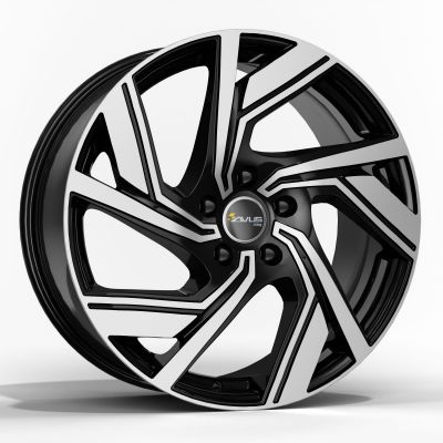 Диски AVUS Racing AC-521 Black Polished R20 W8 PCD5x112 ET45 DIA57.1