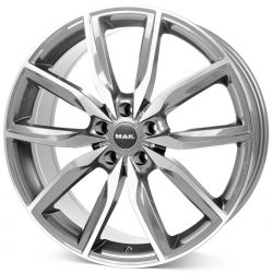 Allianz gun metal mirror