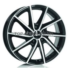 Alutec Singa 6x16 4x108 ET23 DIA65,1 (diamond black front polished)