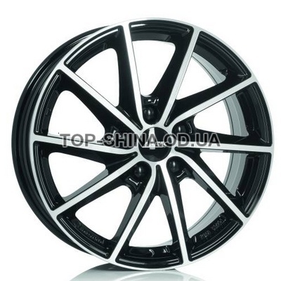 Диски Alutec Singa 6x16 4x108 ET23 DIA65,1 (diamond black front polished)