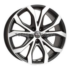 Alutec W10 8x18 5x150 ET51 DIA110,1 (racing black front polished)