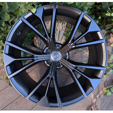 Replica Audi (A1624) 10x21 5x112 ET20 DIA66,6 (satin black)