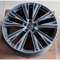 Replica Forged Audi (A2110280) 8,5x21 5x112 ET43 DIA66,6 (satin graphite machined face)